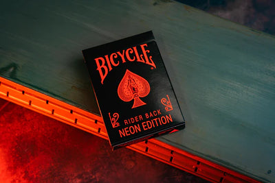 Bicycle Neon Solar-Orange Playing Cards