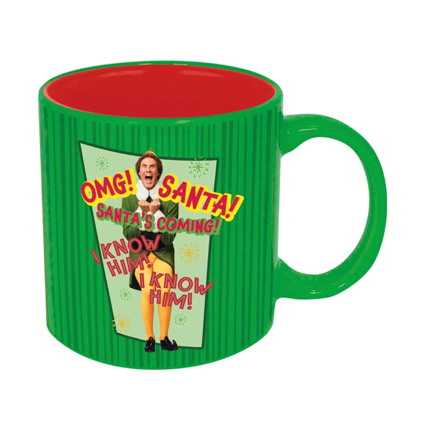 🎄FLASH SALE - Elf the Movie Omg Santa! 18oz Ceramic Mug