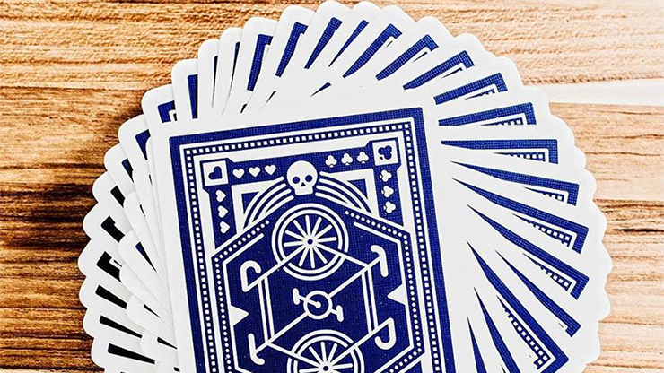 DKNG Blue Wheel Playing Cards by Art of Play