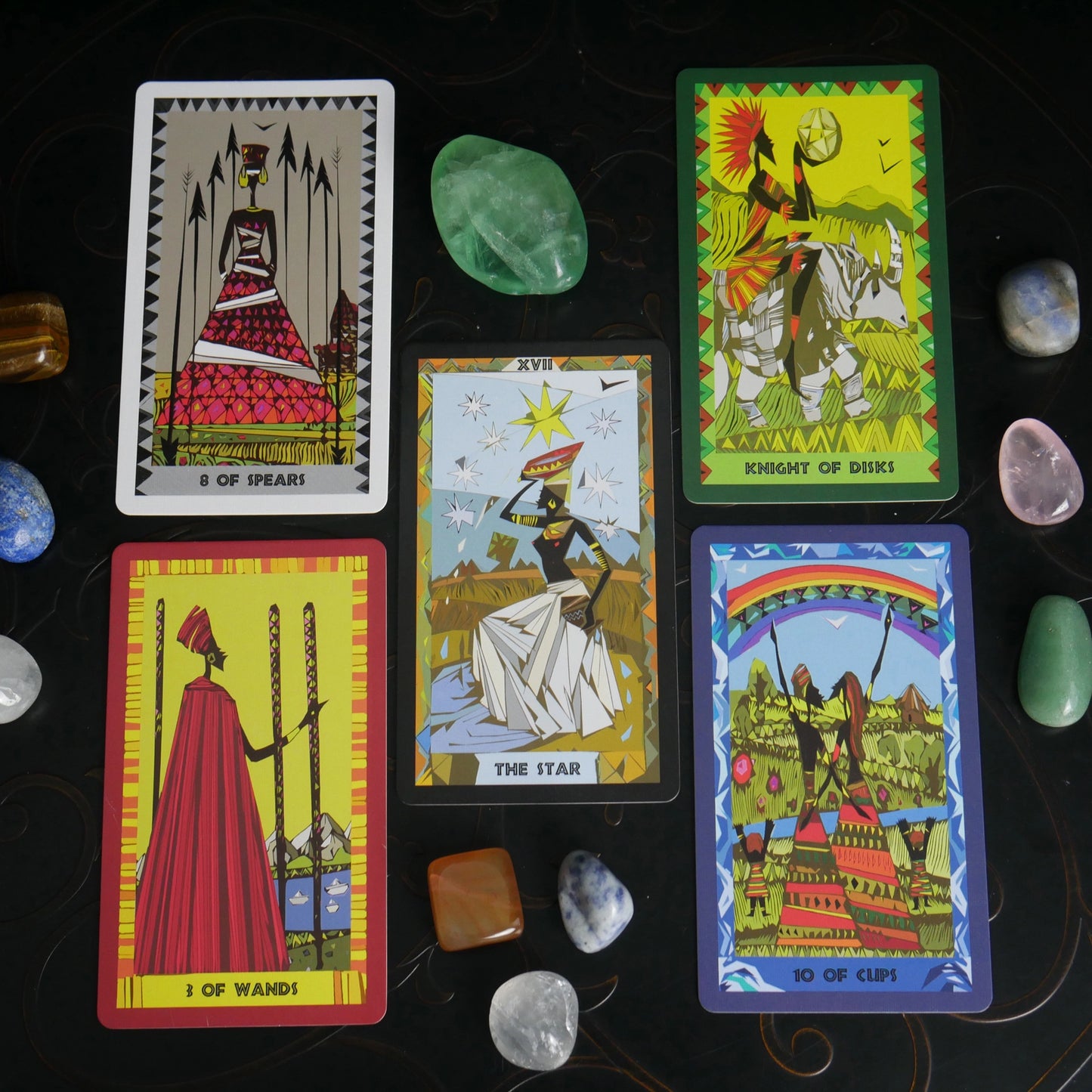 African Tarot Deck Da Brigh