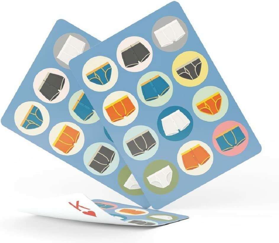 PlayingCardDecks.com-Underwear Plastic Playing Cards 2 Deck Set
