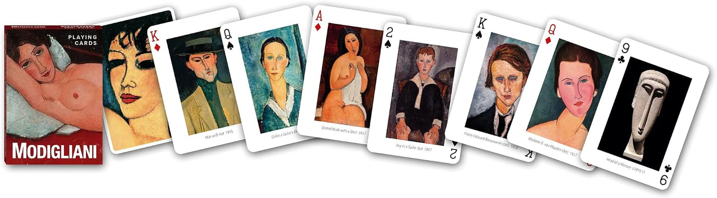 Modigliani Playing Cards by Piatnik
