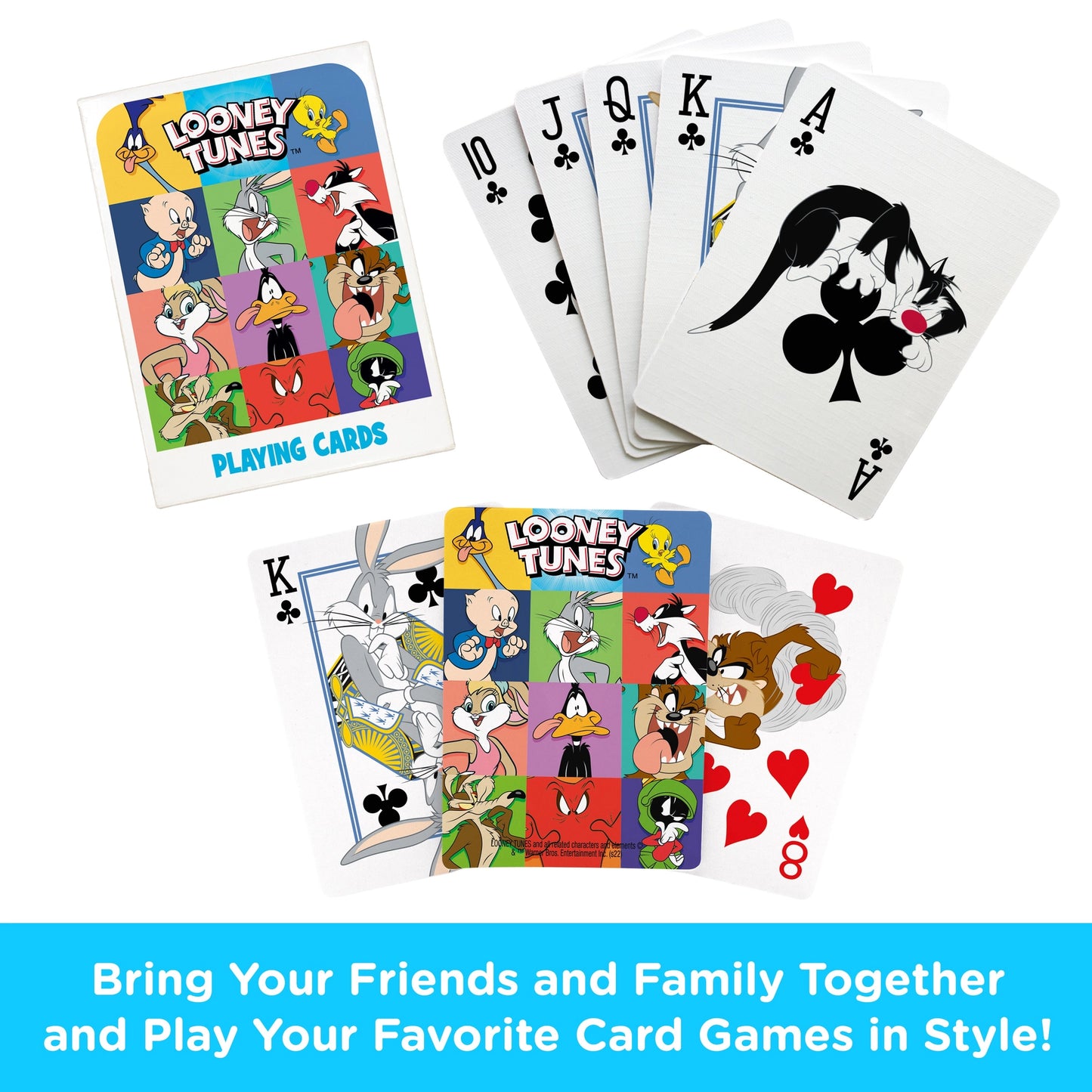 Looney Tunes Playing Cards - Tune Take Over! by Aquarius