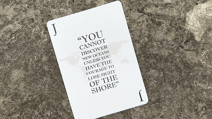 PlayingCardDecks.com-North Star Midnight Marked Playing Cards USPCC