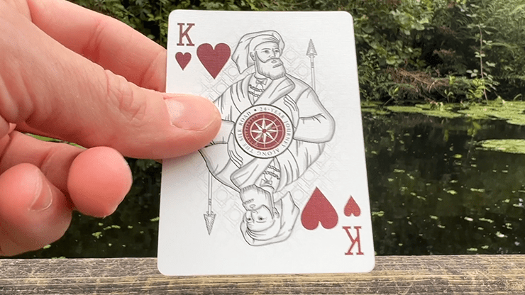 PlayingCardDecks.com-North Star Midnight Marked Playing Cards USPCC