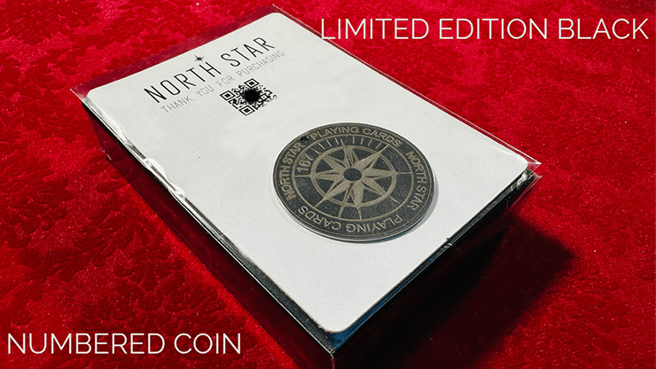 PlayingCardDecks.com-North Star Midnight Marked Playing Cards USPCC