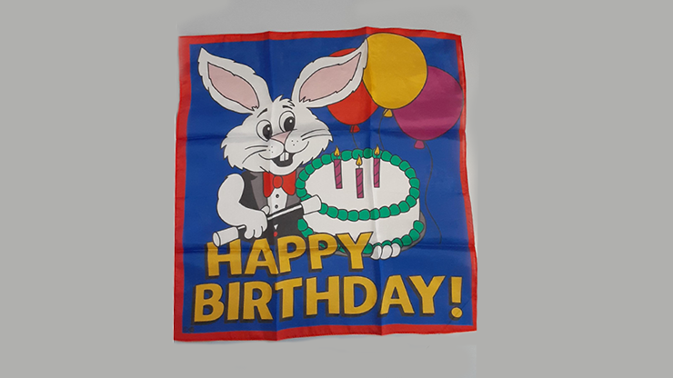 Happy Birthday Silk- 18 in by Ginn and Goshman