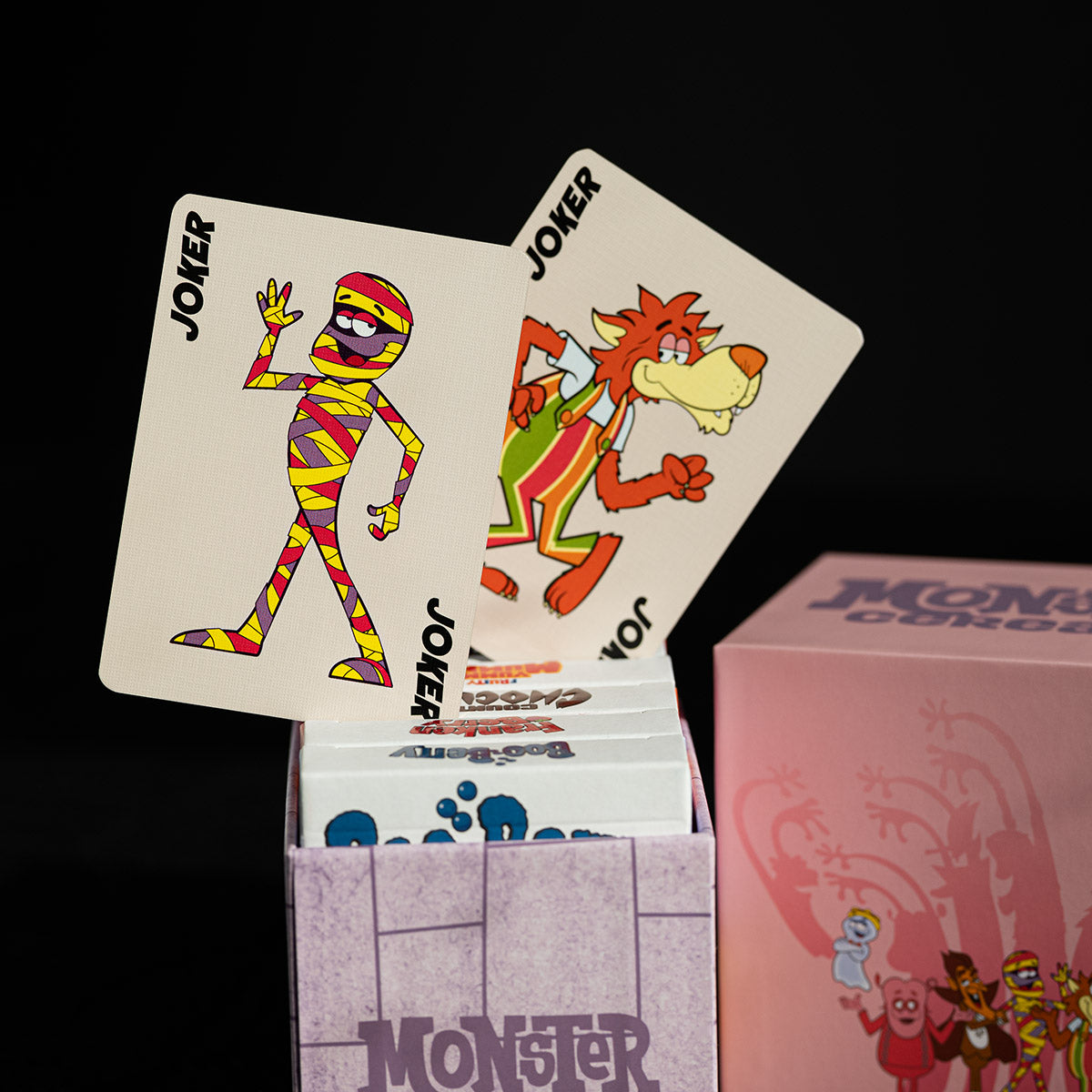 Monster Cereals™ 5 Pack Box Playing Card Set