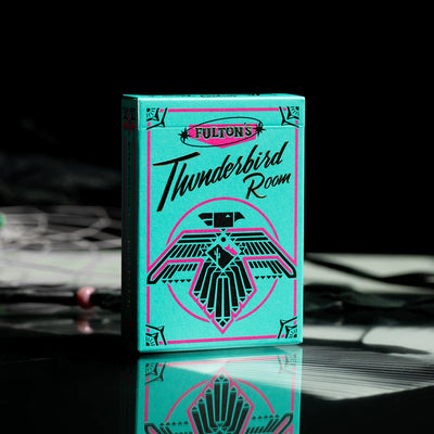 Fulton's Thunderbird Room Turquoise Edition Playing Cards