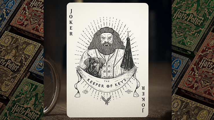 PlayingCardDecks.com-Harry Potter Playing Cards 4 Deck Set USPCC