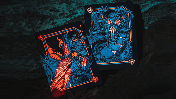 PlayingCardDecks.com-Words of Dragon 2 Deck Collectors Set Playing Cards