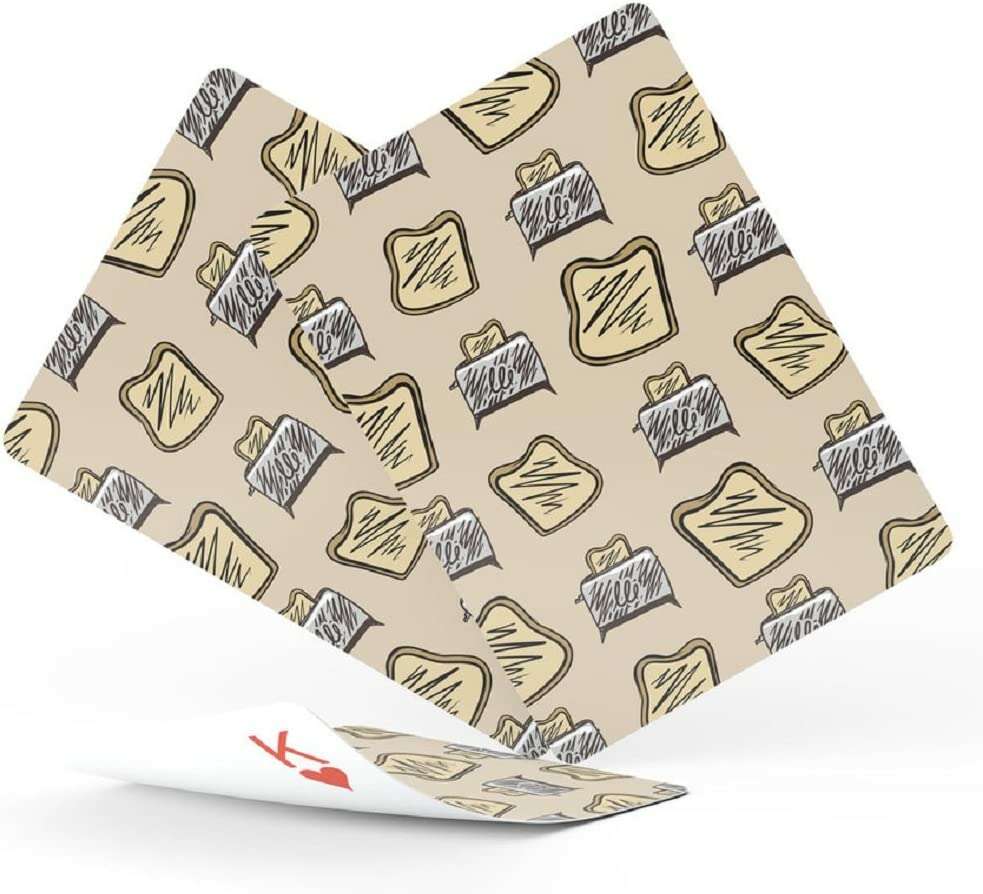 PlayingCardDecks.com-Avocado Toast Plastic Playing Cards 2 Deck