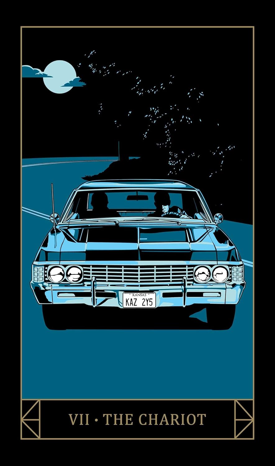Supernatural Tiny Tarot Deck and Guidebook