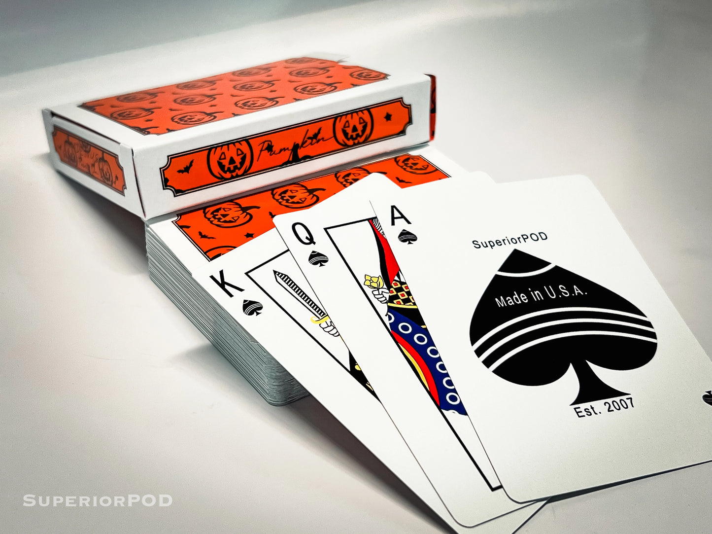 Pumpkin Playing Cards