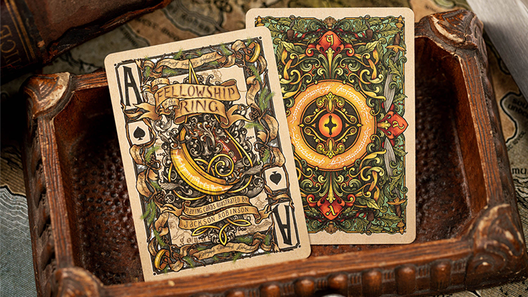 PlayingCardDecks.com-The Fellowship of the Ring Playing Cards USPCC