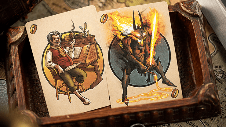 PlayingCardDecks.com-The Fellowship of the Ring Playing Cards USPCC