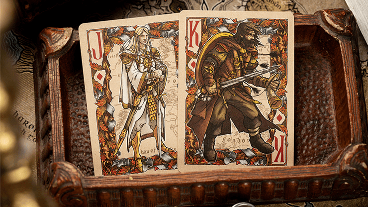 PlayingCardDecks.com-The Fellowship of the Ring Playing Cards USPCC