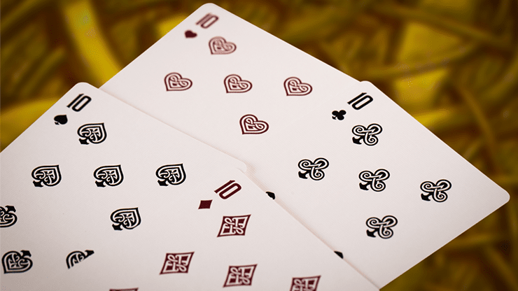 PlayingCardDecks.com-Gods of Norse Olive Esse Playing Cards TPCC