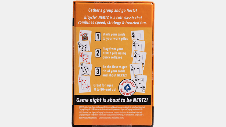 PlayingCardDecks.com-Nertz Bicycle Playing Cards 8 Deck Set