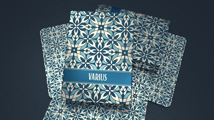 PlayingCardDecks.com-Varius Teal Playing Cards Cartamundi