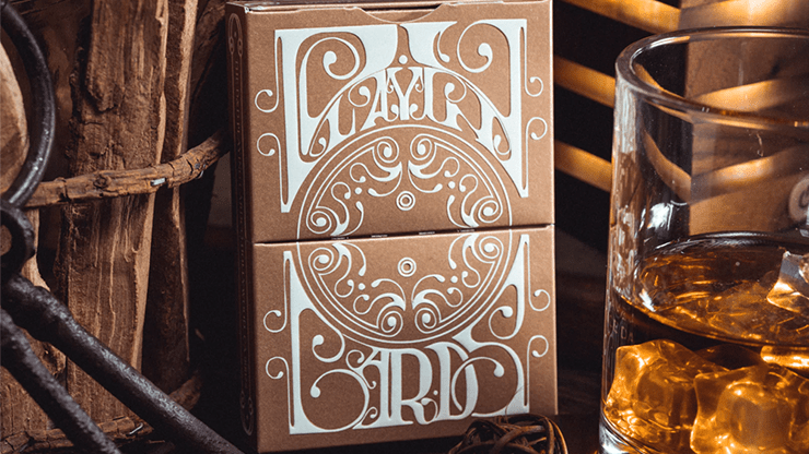 PlayingCardDecks.com-Smoke & Mirrors v8 Gold Deluxe Playing Cards USPCC