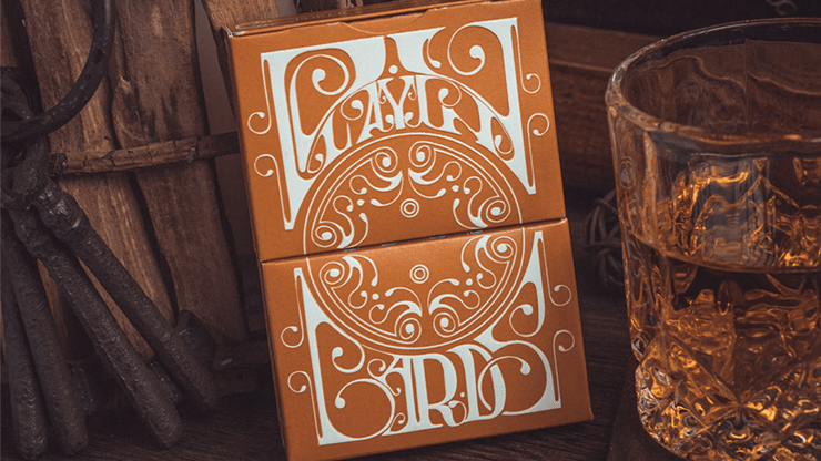 PlayingCardDecks.com-Smoke & Mirrors v8 Bronze Deluxe Playing Cards USPCC