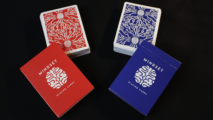 PlayingCardDecks.com-Mindset Marked Playing Cards 2 Deck Set USPCC