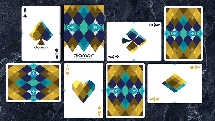 PlayingCardDecks.com-Diamon No 22 Playing Cards LPCC