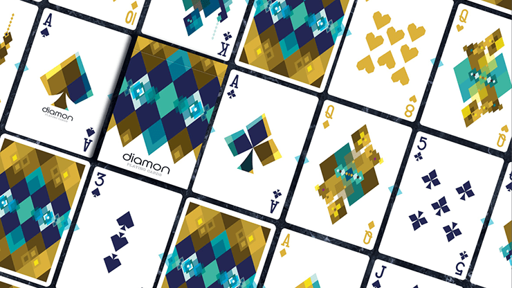 PlayingCardDecks.com-Diamon No 22 Playing Cards LPCC