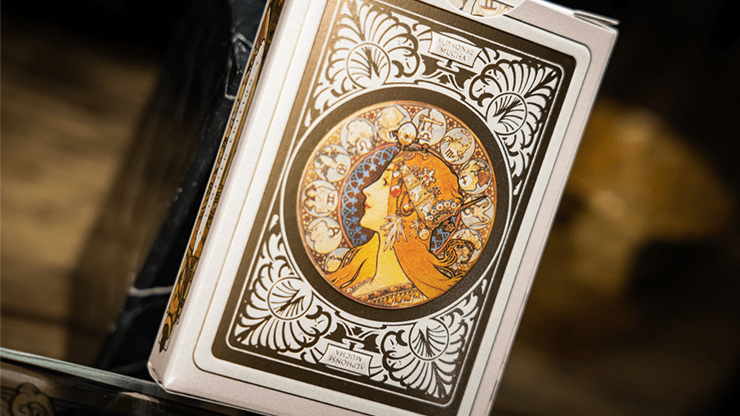 PlayingCardDecks.com-Mucha Zodiac Special Edition Playing Cards TCC