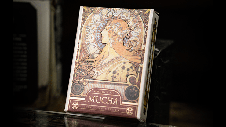 PlayingCardDecks.com-Mucha Zodiac Special Edition Playing Cards TCC