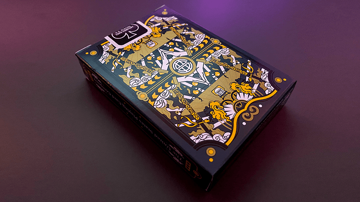 PlayingCardDecks.com-Wukong Destruction Grey Bicycle Playing Cards