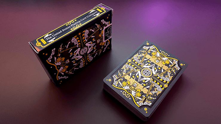 PlayingCardDecks.com-Wukong Destruction Grey Bicycle Playing Cards