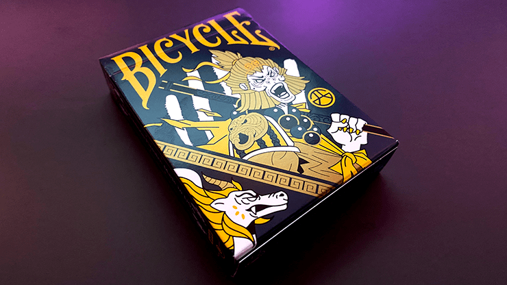 PlayingCardDecks.com-Wukong Destruction Grey Bicycle Playing Cards