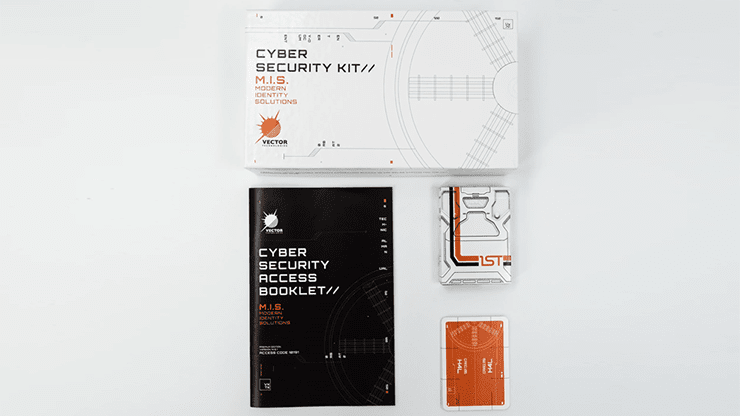 PlayingCardDecks.com-Vektek Security Game Kit with Playing Cards USPCC