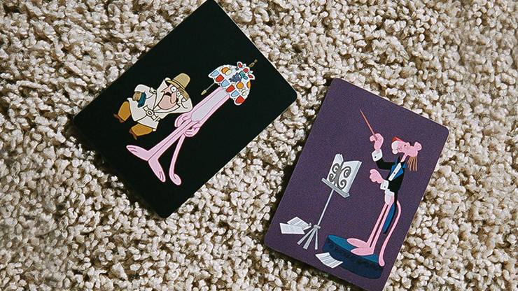 PlayingCardDecks.com-Fontaine Pink Panther Playing Cards USPCC