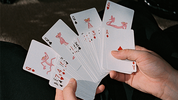 PlayingCardDecks.com-Fontaine Pink Panther Playing Cards USPCC