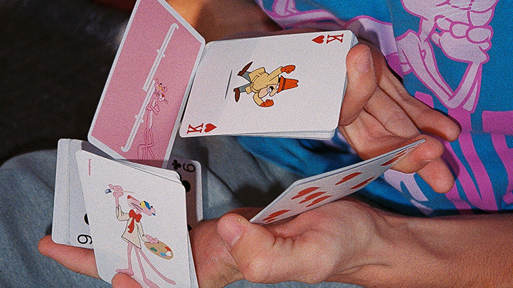 PlayingCardDecks.com-Fontaine Pink Panther Playing Cards USPCC