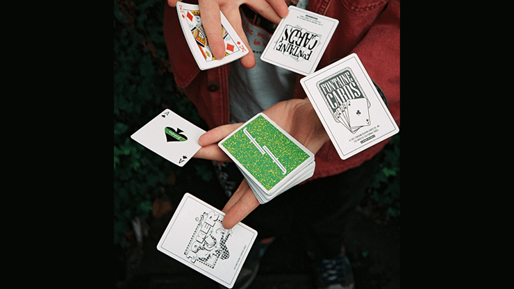 PlayingCardDecks.com-Fontaine Fantasies Splatter Playing Cards USPCC
