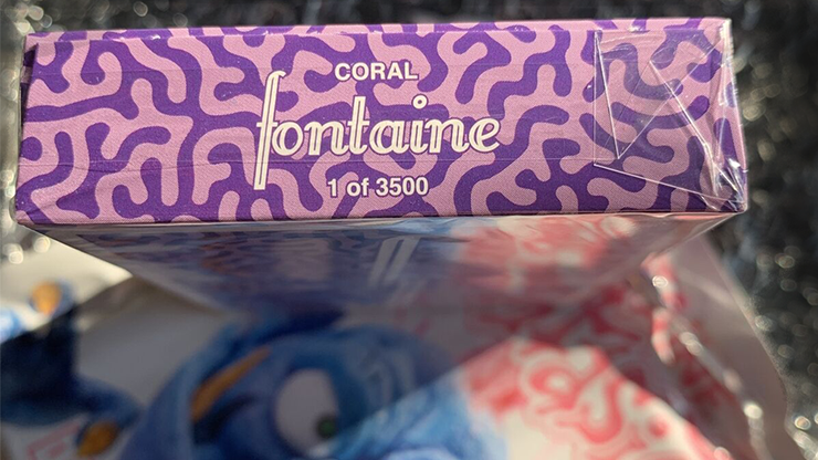 PlayingCardDecks.com-Fontaine Fantasies Coral Playing Cards USPCC