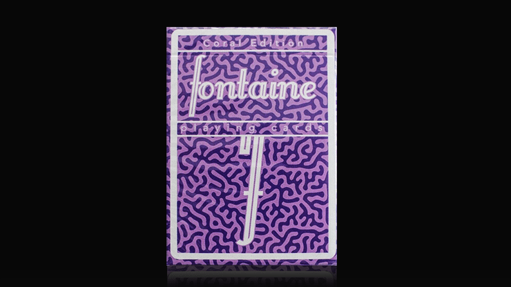 PlayingCardDecks.com-Fontaine Fantasies Coral Playing Cards USPCC