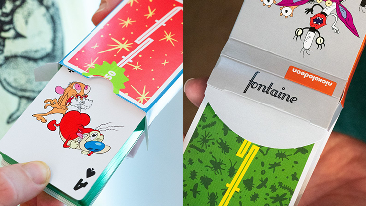 PlayingCardDecks.com-Fontaine Nickelodeon Blind Pack Playing Cards