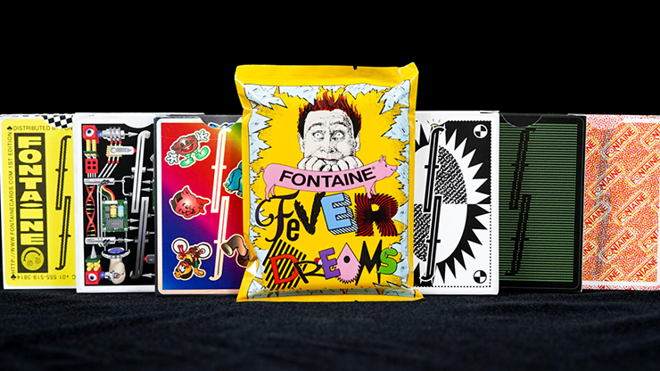 PlayingCardDecks.com-Fontaine Fever Dream Blind Pack Playing Cards