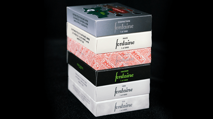 PlayingCardDecks.com-Fontaine Fever Dream Blind Pack Playing Cards