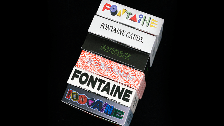 PlayingCardDecks.com-Fontaine Fever Dream Blind Pack Playing Cards