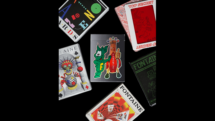 PlayingCardDecks.com-Fontaine Fever Dream Blind Pack Playing Cards