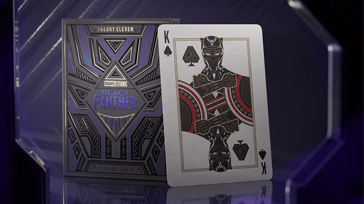 PlayingCardDecks.com-Black Panther Playing Cards USPCC