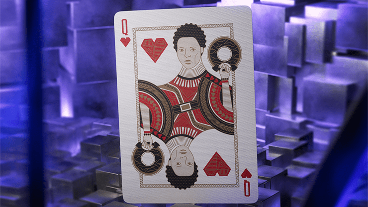 PlayingCardDecks.com-Black Panther Playing Cards USPCC