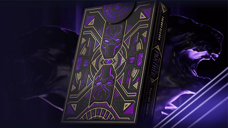 PlayingCardDecks.com-Black Panther Playing Cards USPCC