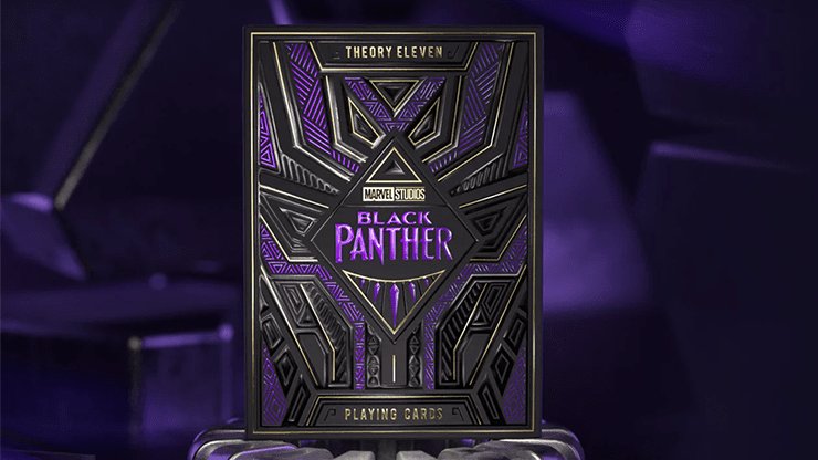 black panther card sleeves Black Panther Playing Cards by Theory 11